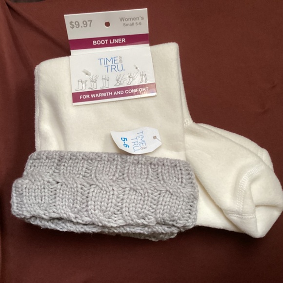 Time and Tru Women’s Comfort Sock Easy On/Off NWT Size Small 5-6 - Picture 5 of 6